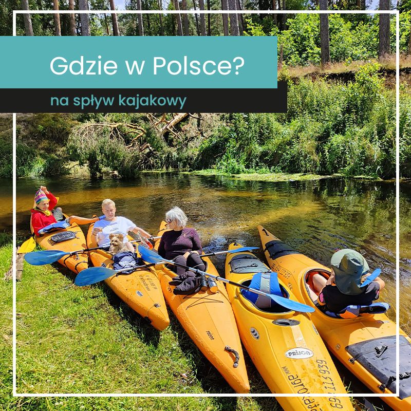 Gdzie na spływ kajakowy w Polsce?